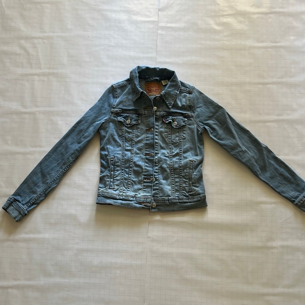 Levi's Made & Crafted Trucker Jacket XS Blue Denim Cotton Button Up Coat